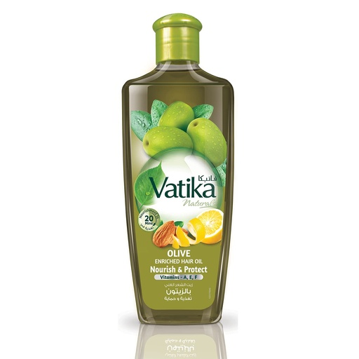 [A16550] Vatika olive hair oil nourish&protect 300ml