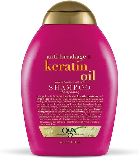[A16648] Ogx Keratin Oil Shampoo 385ml