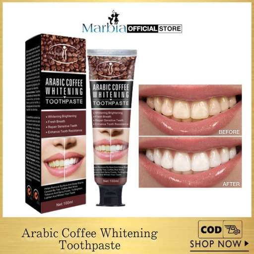[A16754] Aichun Beauty Arabic Coffee Whitening Toothpaste Ac13932100ml