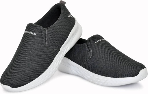 [A16951] Fighter platinum max cushioning spiral black size 40