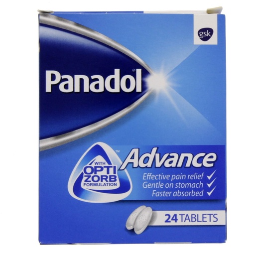 [A17236] Panadol advance 24tablets