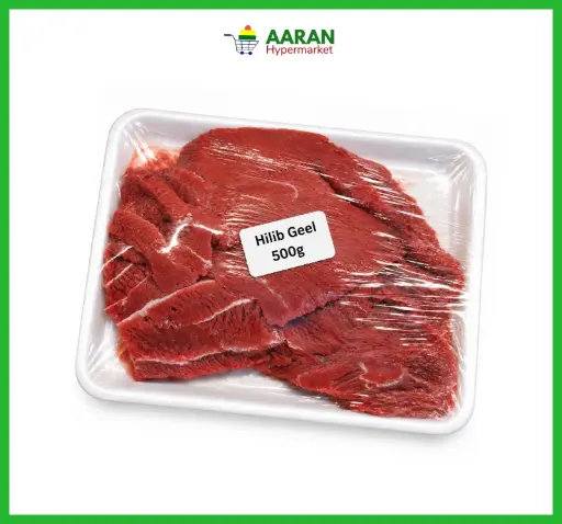 [A17393] Hilib geel Meat Camel 500g