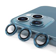 [A18031] Camera Lens Glass Film Ring+Glass 12pro Max Blue