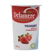 [A18127] Delamere Premium Yoghurt With Real Strawberries 450ml