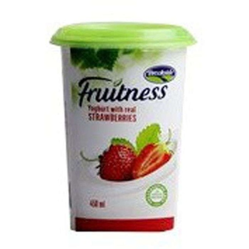 [A18129] Brookside Fruitness Yughurt With Real Strawberries 450ml