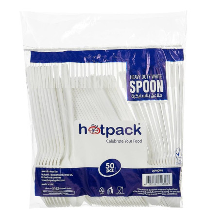 [A18600] Hotpack Plasto Spoon 50pcs