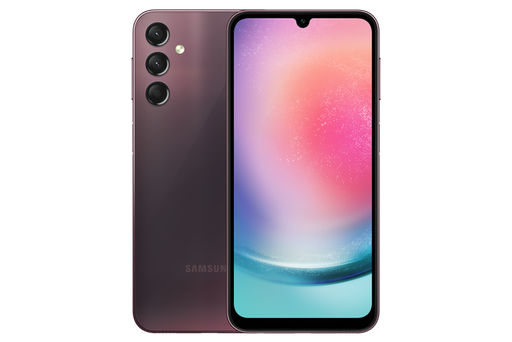 [A18617] Samsung Galaxy A24 Ram 6GB Rom 128GB dark red