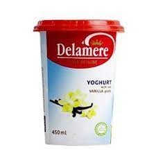 [A18889] Delamere Premium Yoghurt With Real Vanilla Pods 450