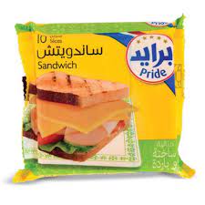 [A19398] Pride Sandawich Cheddar Cheese 10slice