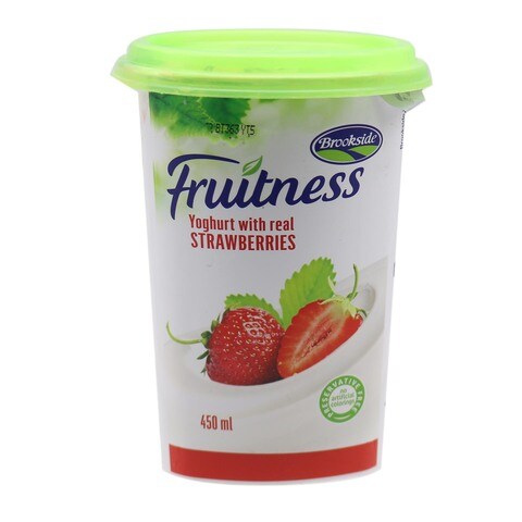 [A1905] Brookside Probiotic Yoghurt With Real Strawberries 450g