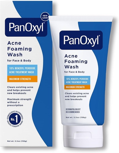 [A19608] Panoxyl Acne Foaming Wash 5.5oz 156g