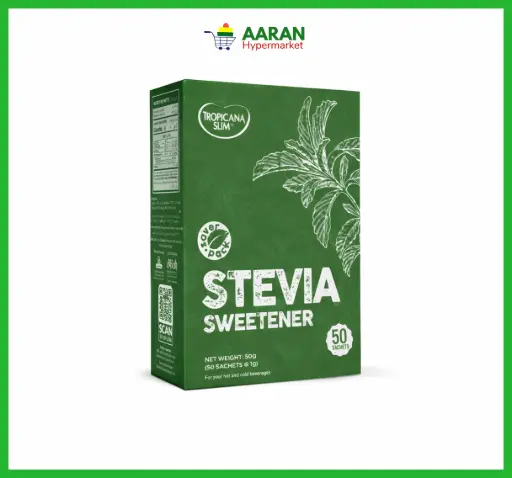 [A19636] Tropicana Stevia Sweetener 50sachets