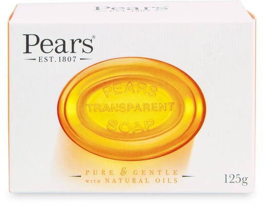 [A19672] Pears transparent yellow soap 125g