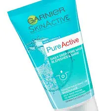[A19681] Garnier skin active pure action daily deep pore wash 150ml