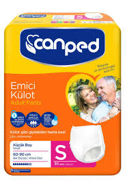 [A20896] Canped Emici Kulot Adult Pants Small