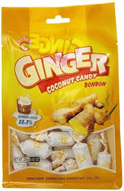 [A20954] Ginger Coconut Candy Bonbon 250g