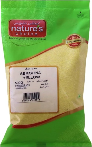 [A21417] Natures Choice Semolina Yellow 500g