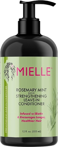 [A21077] Mielle Rosemery Mint Strngthning Leave-In Conditioner 355ml