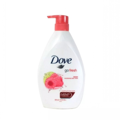 [A21200] Dove Go Fresh Raspberry & Lime Scent Natrium Moisture 1000ml
