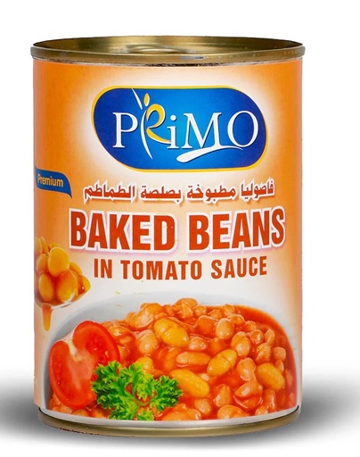 [A21351] Primo Baket Beans In Tomato Souce 400g