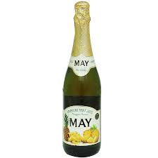 [A21369] May sparkling fruit juice pineapple 750ml
