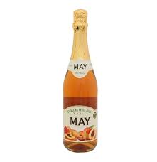 [A21370] May sparkling fruit juice peach 750ml