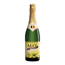 [A21372] May Sparkling Fruit Juice White Grape 750ml