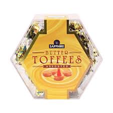 [A21519] Saphire Butter Toffees Asorted 250g