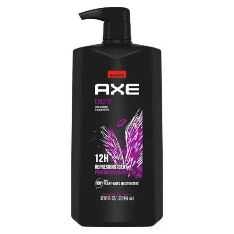 [A21603] Axe Exite Crisp Coconut&Black Pepper Scent 1liter 3in1 Shawer