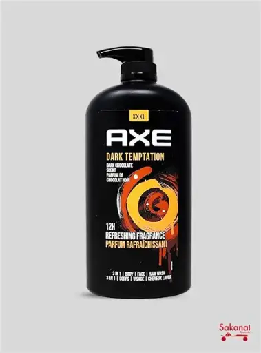 [A21604] Axe Dark Temtation 3in1 Shawer 1liter