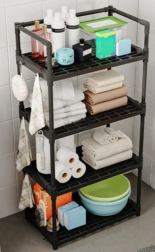 [A21910] Kitchen And Bathroom Storage Rack 6617-5/-4/-3