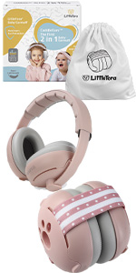 [A21928] Baby Earmuff Hearing Protection +free Go Bag 15741-3
