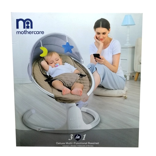 [A21961] Electric Baby Bouncer 3in1 Deluxe Multi-Functional Bassinet BB008