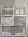 [A22049] Snugly Baby 5piece Layette Set DT-117