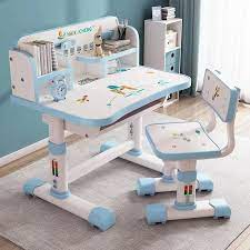 [A22142] Education table w/chair+clock 201