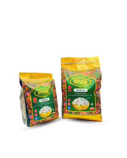 [A22221] Irmaan Gold Premium Quality 1121 Indian Basmati Rice 5kg