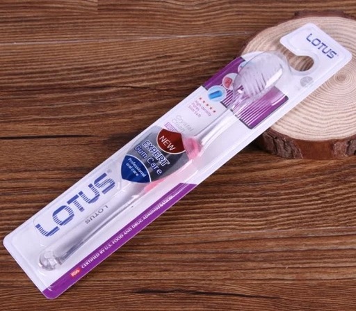 [A22332] Lotus crystal clean toothbrush No.L-496C