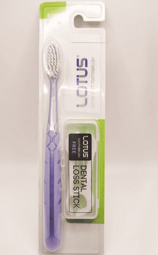 [A22334] Lotus dental floss stick toothbrush No.L-577Q