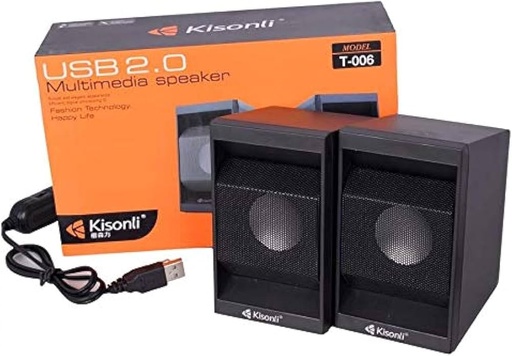 [A22874] Usb 2.0 multimedia speaker kisonli T-006