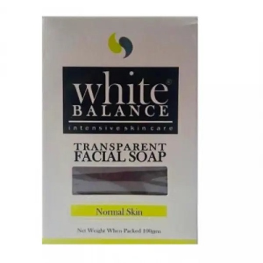 [A23206] White Balance Transparent Facial Soap 100gm