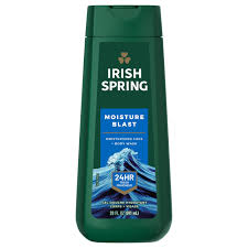 [A23332] Irish Spring Moisture Blast Face+body wash 591ml