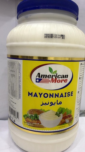 [A23486] American More Mayonnaise 3.78ltr