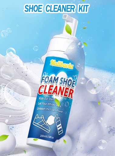 [A23749] White Shoe Cleaner Pulitore Per Scarpe Bianch 200ml No-E-312