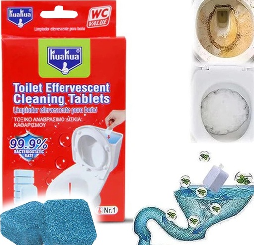 [A23758] Toilet effervescent cleaning tablets No-W-425