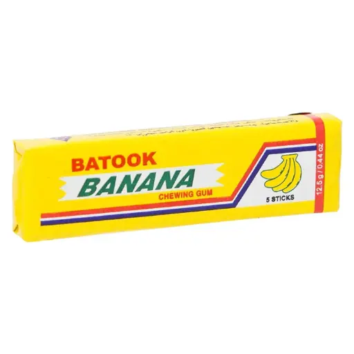 [A23788] Batook Banana Chewing Gum