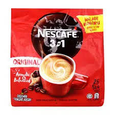 [A24400] Nescafe 3in1 Original Kopi Pracampur 25pcs
