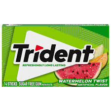 [A24427] Trident Watermelon Twist gum 14sticks
