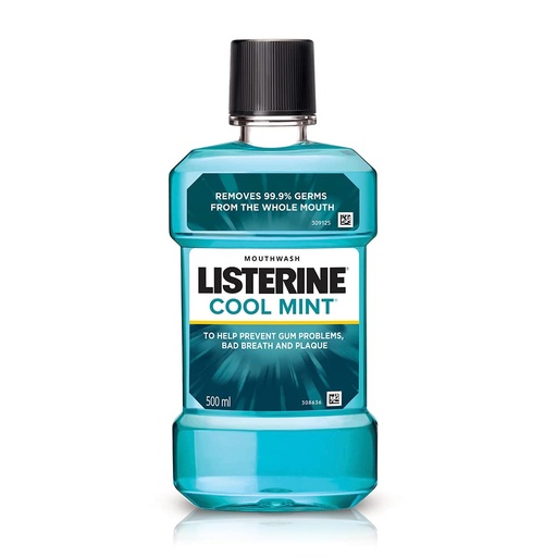 [A24542] Listerine Cool Mint Mouth Wash 500ml