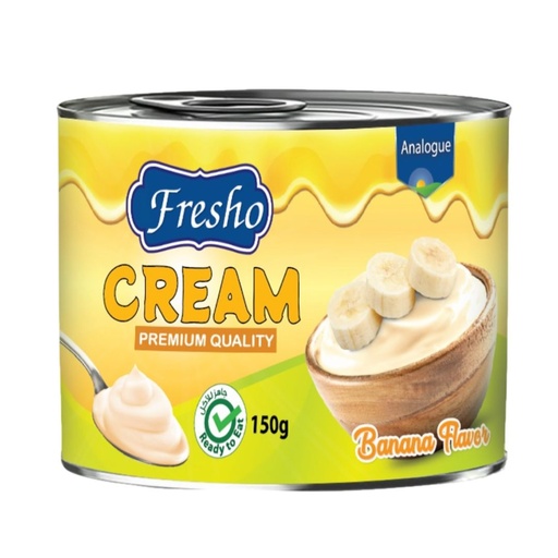 [A24884] Fresh Cream Banana 150g