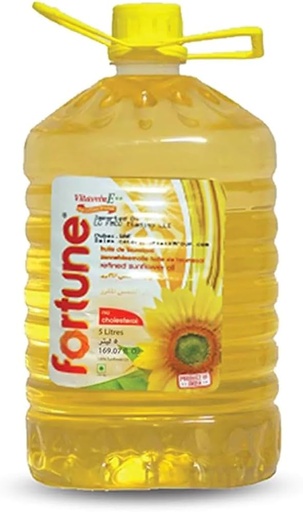 [A24893] Fortune Refined Sunflower Oil 5l